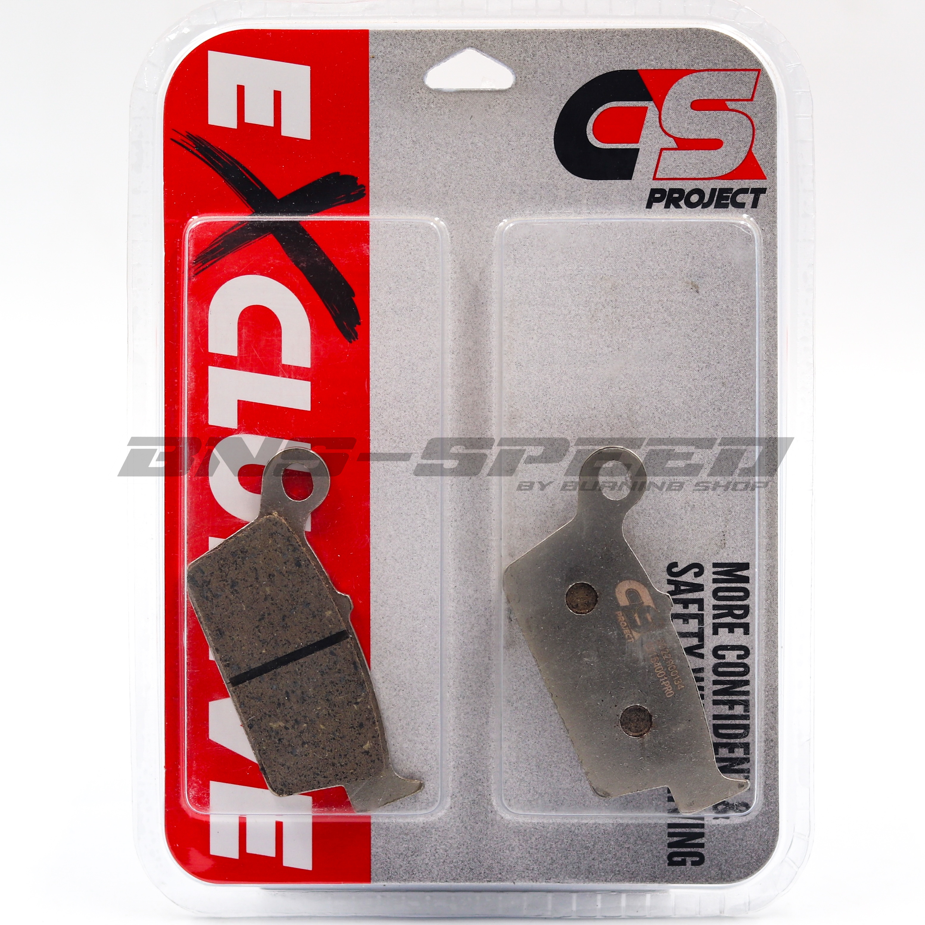 ผ้าเบรคหลัง CS PROJECT KLX250, D-TRACKER, XR250, XLR250