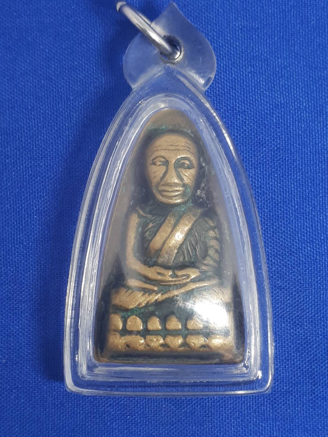 (สินค้าหมด)พระ หล่อ ปั้ม หลวงพ่อ ทวด วัด ช้างให้ หลัง หนังสือ พิมพ์ ใหญ่ ปี05 6000.-