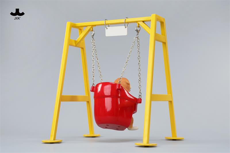 [สั่งจอง]JXK 1/6 : Shiba Inu Figurine on The Swing