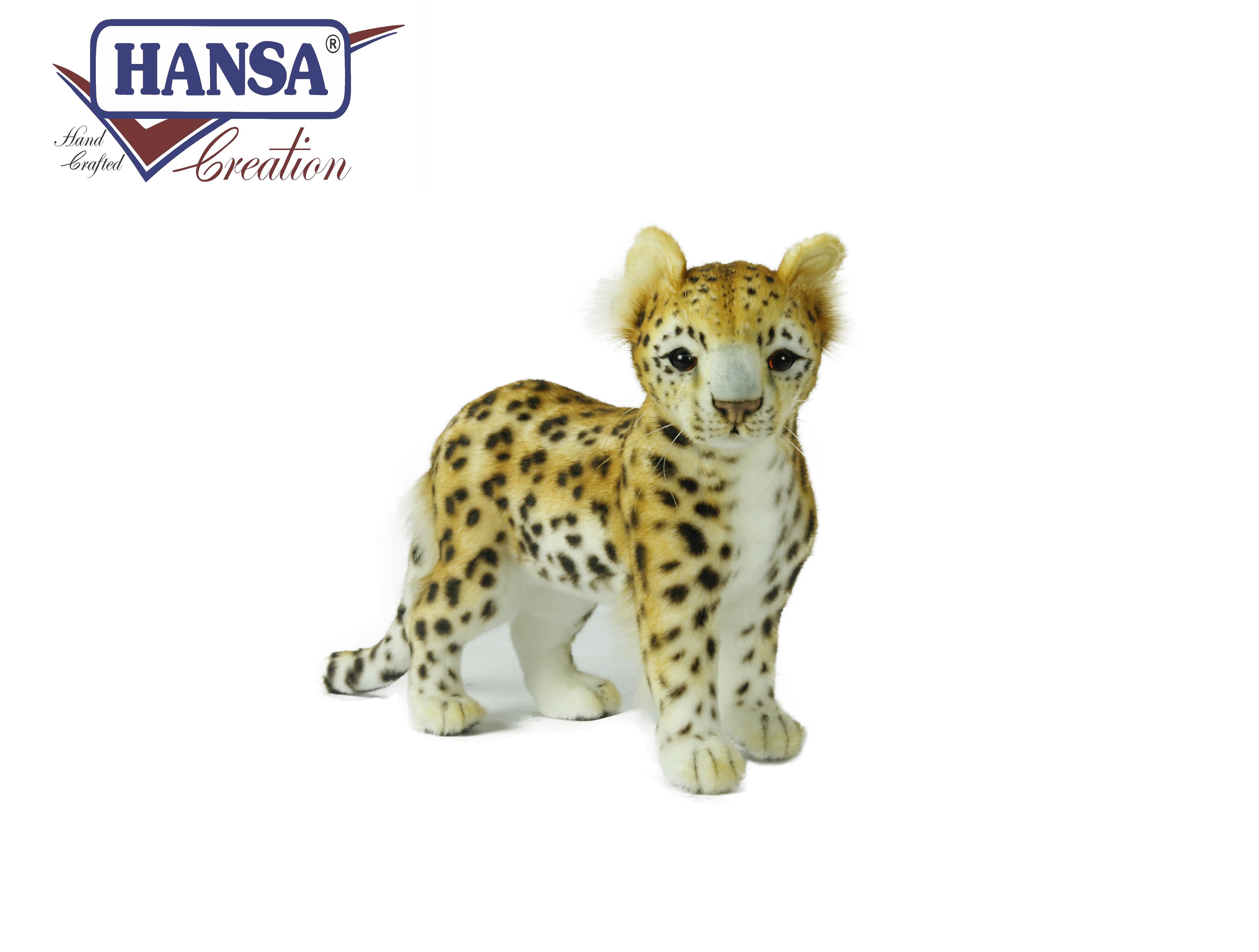 7069 Leopard Standing 40 cm.L