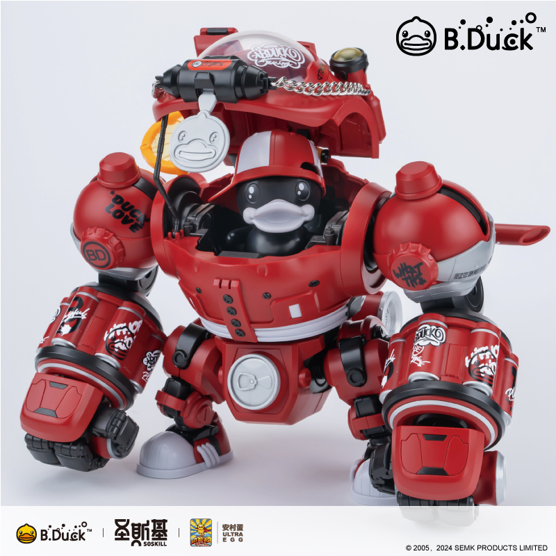 [สั่งจอง]SOSKILL x ULTRA EGG x B.Duck Collaboration Series: Second Edition – Hip-Hop Duck