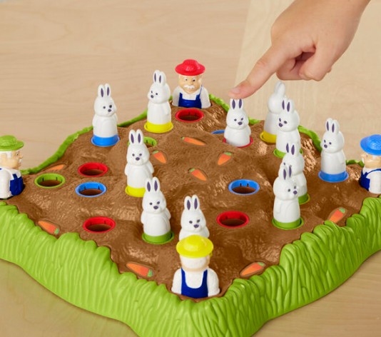 เกมกับดักกระต่าย-ในสวนผัก ของเล่นเสริมพัฒนาการ ,ของเล่นเสริมทักษะ,ของเล่นเด็ก, สื่อการสอนอนุบาล