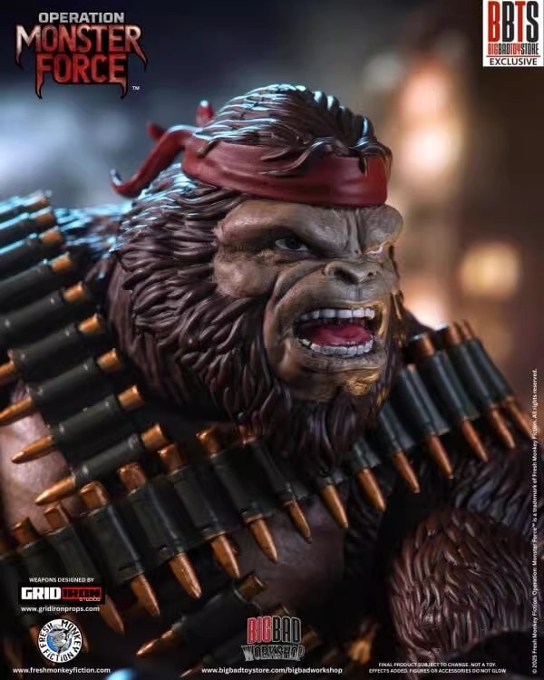 [สั่งจอง]FRESH MONKEY FICTION : Operation: Monster Force 3 Wave – Chatsworth (8นิ้ว)