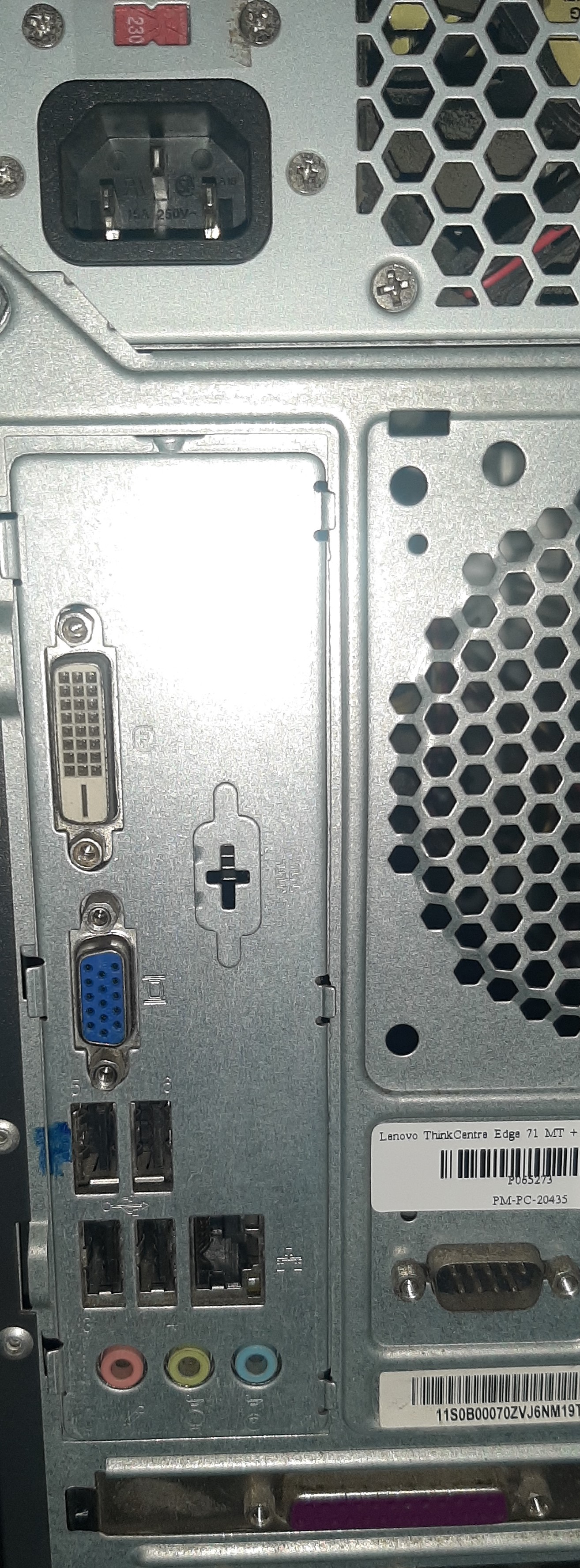 คอมพิวเตอร์ตั้งโต๊ะ มือสอง Lenovo ThinkCentre Edge 71 MT มีประกันร้าน (G440 Ram2GB HDD500GB)