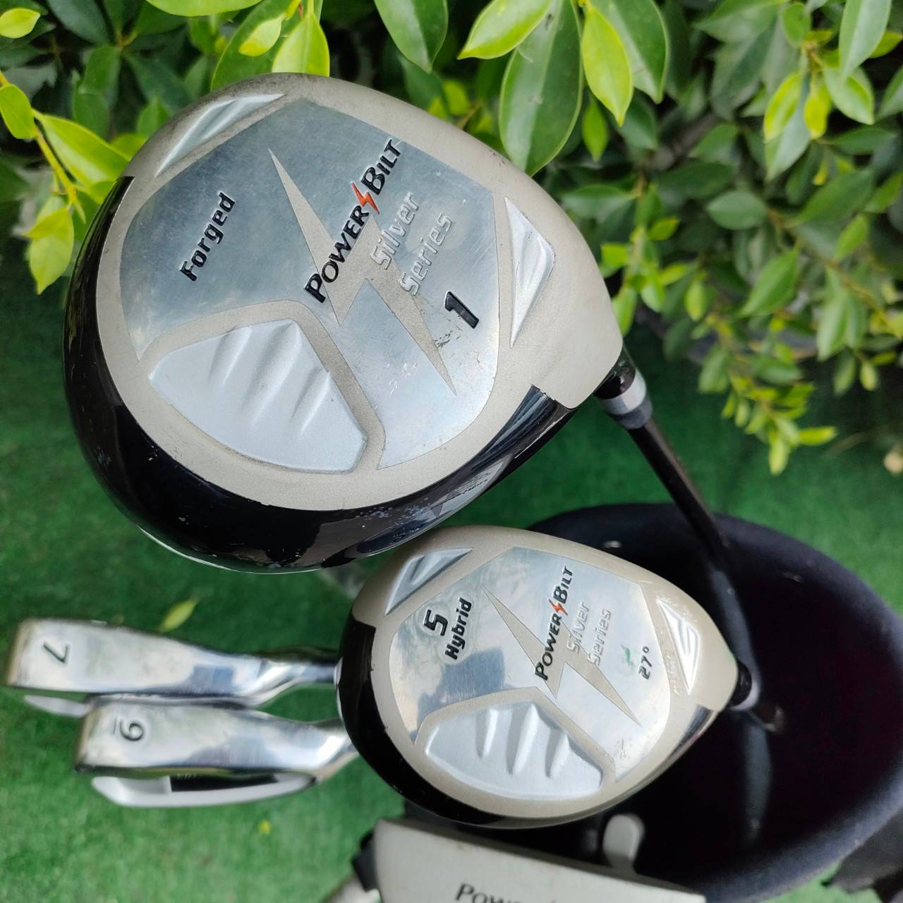 **ไม้กอล์ฟสำหรับเด็ก** FULLSET POWER BILT SILVER SERIES