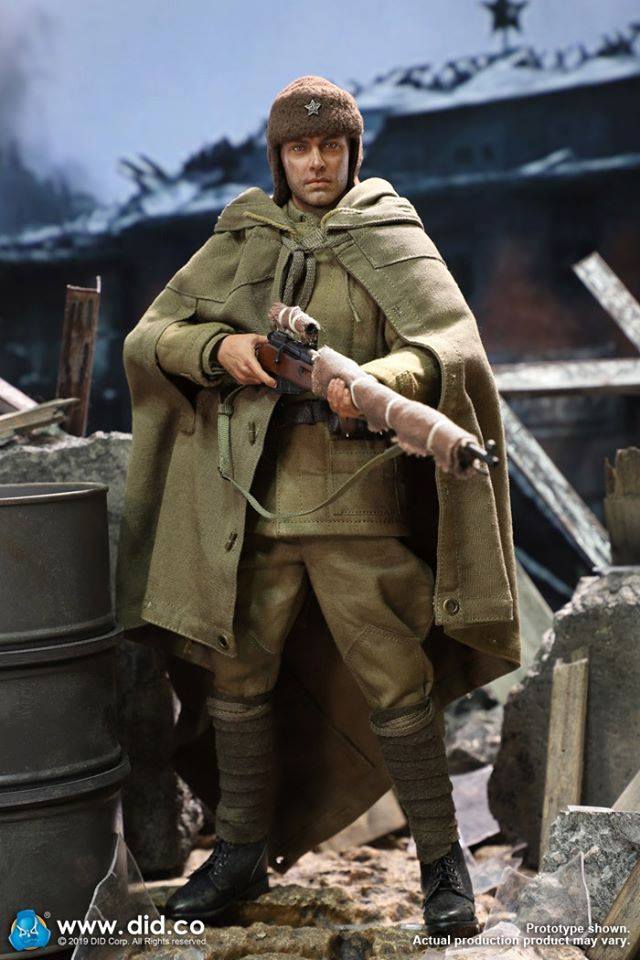 [สั่งจอง]DID 1/6 R80139A/B Battle of Stalingrad 1942 Vasily Grigoryevich Zaytsev 10th