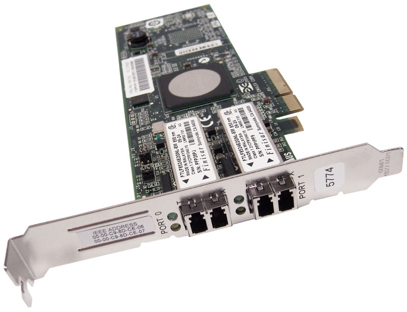 IBM Emulex LPE11002 IBM 5774 10N7255 4gb Dual 5774 4 Gigabit PCI Express Dual Port FC