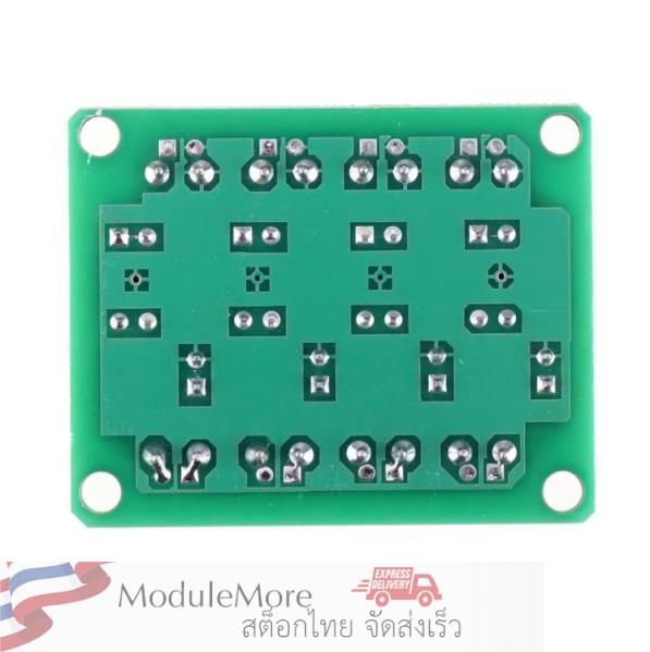 โมดูลควบคุมโดยแยกกราว PC817 4 Channel Optocoupler Isolation Board Voltage Converter Adapter Module 3.6-30V Driver Photoelectric Isolated Module