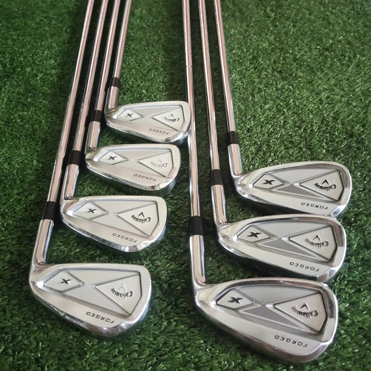 เหล็กฟอร์จนุ่มจัด แน่นจัด! ชุดเหล็ก Callaway X-Forged ฟีลดี คุมง่าย พร้อมก้าน NS950 🔥🏌️♂️ ไม้กอล์ฟพรีเมี่ยมมือสองญี่ปุ่น