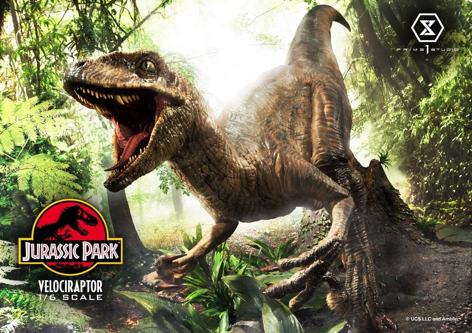 [สั่งจอง] Prime 1 Studio LMCJP-04 : Velociraptor Attack - Jurassic Park