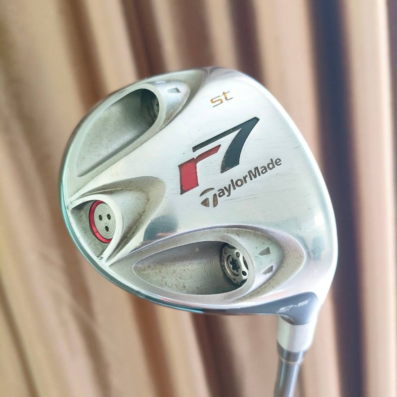 FW 5 TAYLORMADE r7 ST องศา 18 ก้าน RE*AX PLUS FLEX R หัวแบนตีง่ายมาก ไม้กอล์ฟพรีเมี่ยมมือสอง By NakaraLuxurious