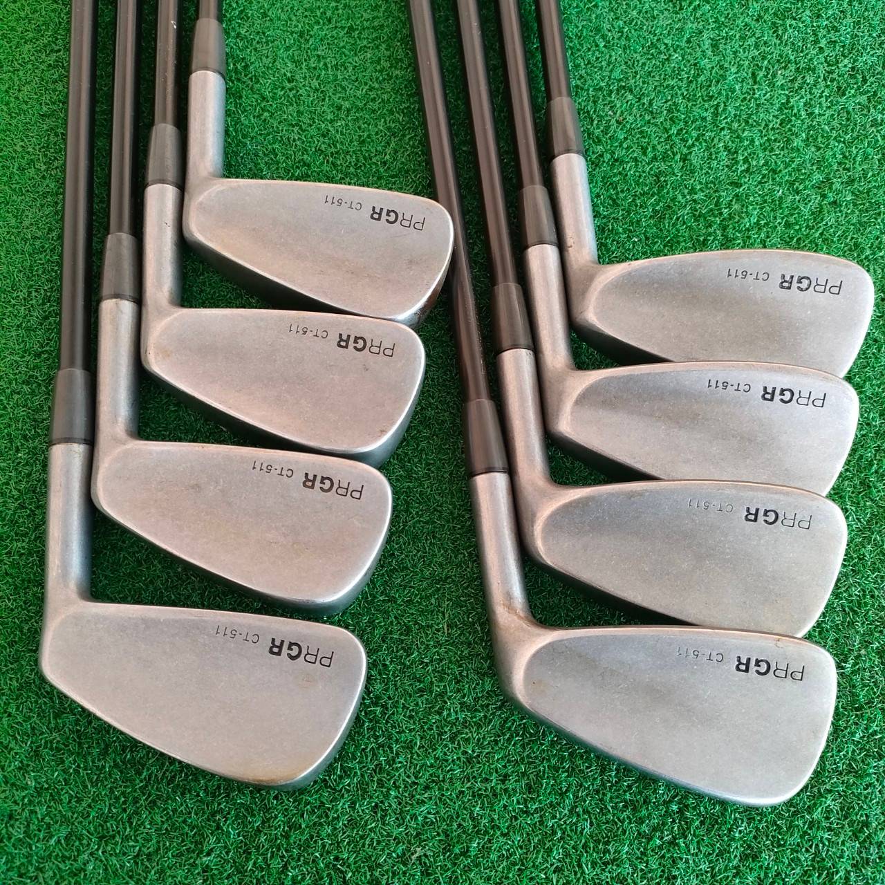 ชุดเหล็ก PRGR CT-511 มีเหล็ก 3 - 9 PW ก้าน M40 EV-670 FLEX S ชุดเหล็กพรีเมี่ยมจากญี่ปุ่น น้ำหนักเบา เหมาะกับคนเอเชีย PRGR ราคานี้พลาดไม่ได้