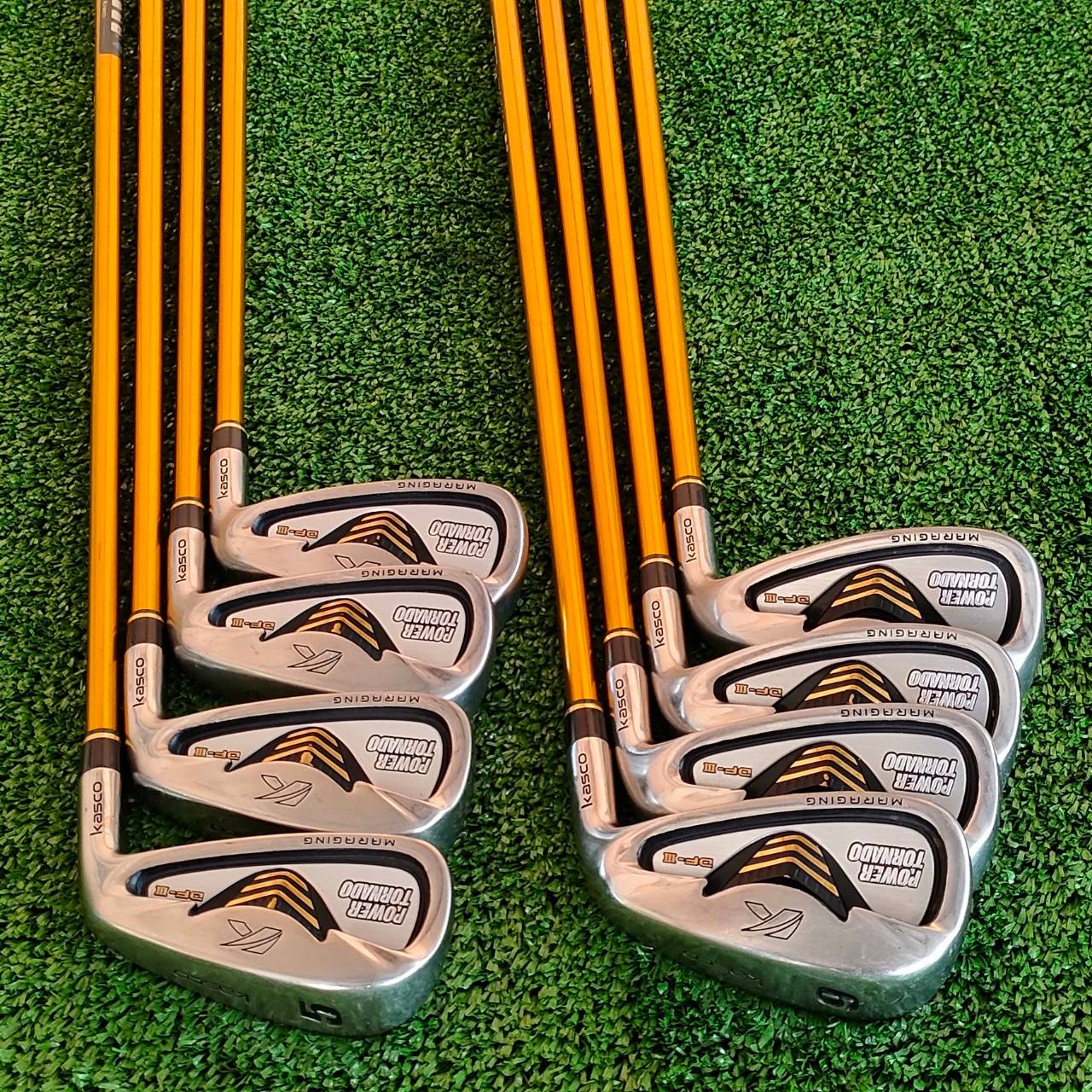 ชุดเหล็ก KASCO POWER TORNADO DF-III มีเหล็ก 5-9 PW AW SW ได้ทั้งหมด 8 ชิ้น