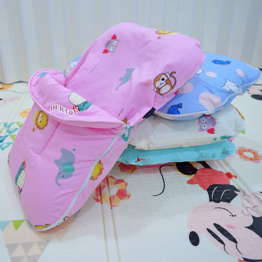 Palmandpond เบาะอุ้มทารก ถุงนอน 100% Cotton