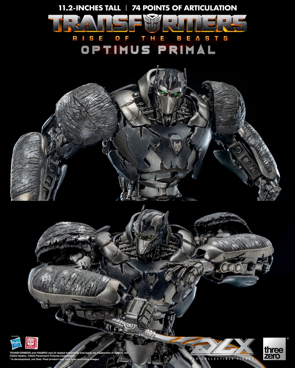 [สั่งจอง]Threezero 3Z05650W0 : Transformers Rise of the Beasts - DLX Optimus Primal