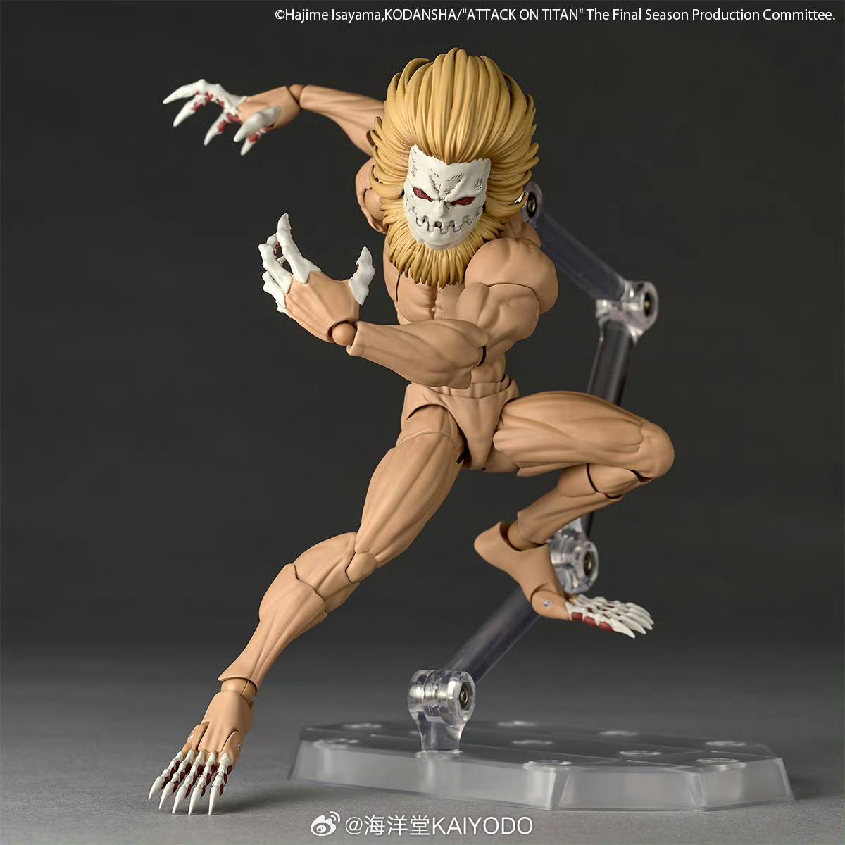 [สั่งจอง]Kaiyodo : Attack on Titan - Jaw Titan [Bonus Part Ver.]
