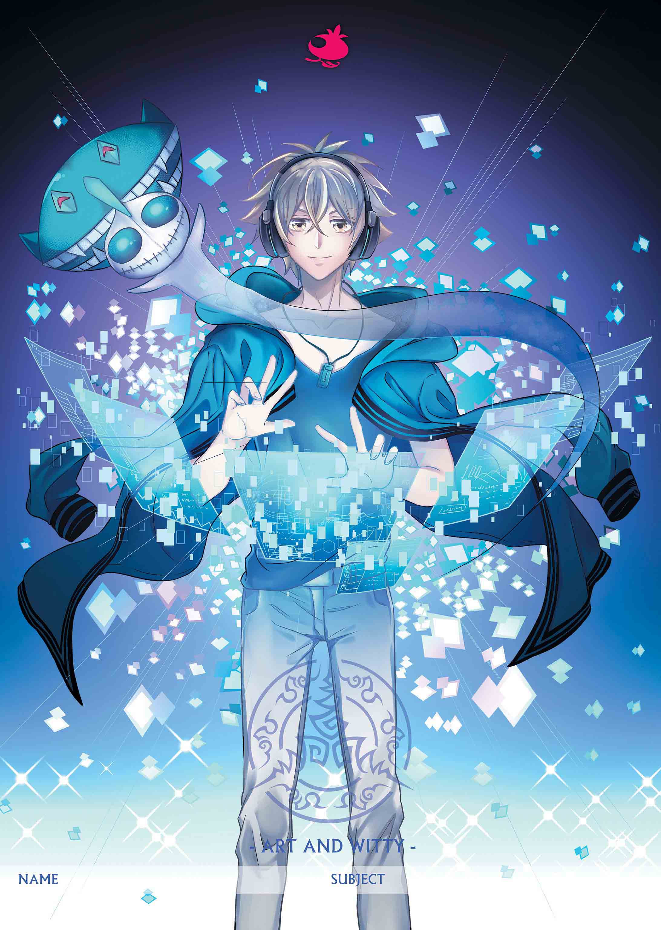 สมุดโน้ตมีเส้น พิมพ์ลาย Athanvithi Boy Notebook – Ramil