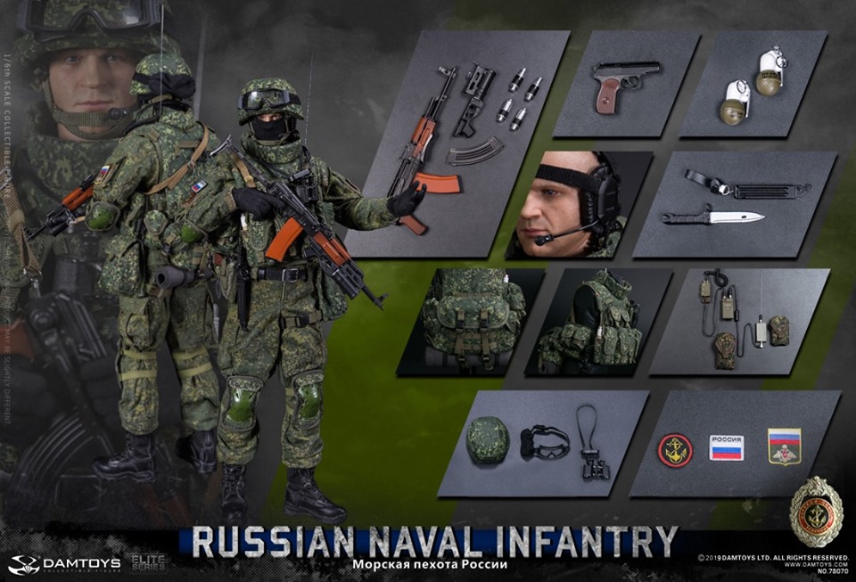 [สั่งจอง]DAMTOYS 78070S 1/6 RUSSIAN NAVAL INFANTRY SPECIAL EDITION