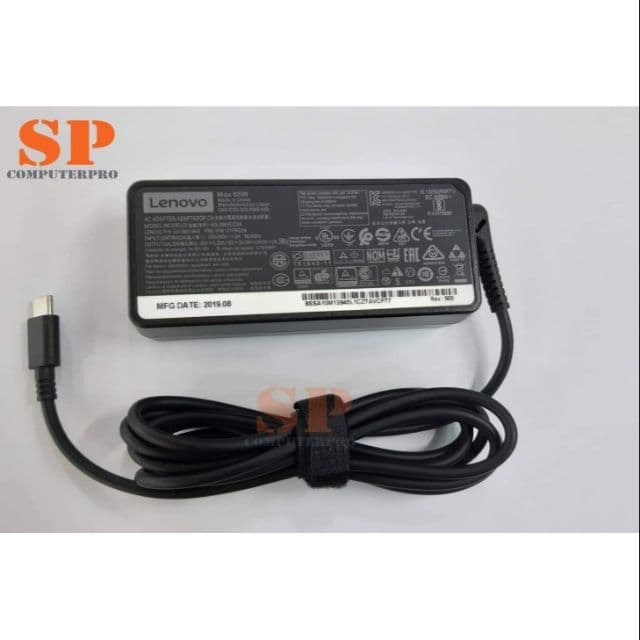 Lenovo adapter อแดปเตอร์ lenovo ของแท้ X1 Carbon 65W USB C T480s X280 Yoga S730 X380 X390 yoga 920