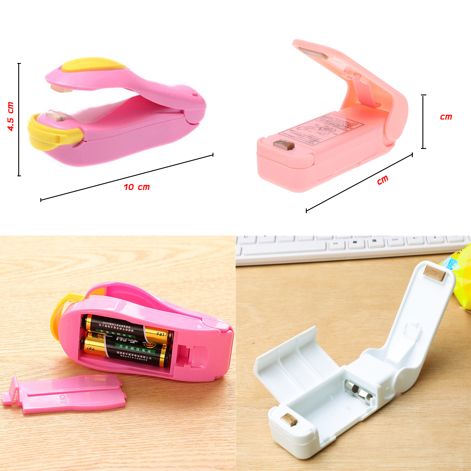 🔥Sale ลดราคา🔥 เครื่องซีลถุงมินิ ใส่ถ่าน AA 2ก้อน ปิดปากถุงขนม ป้องกันลมสัมผัสอาหาร เชื่อมซีลพลาสติก ขนาดเล็ก พอดีมือ สะดวกใช้งานง่าย