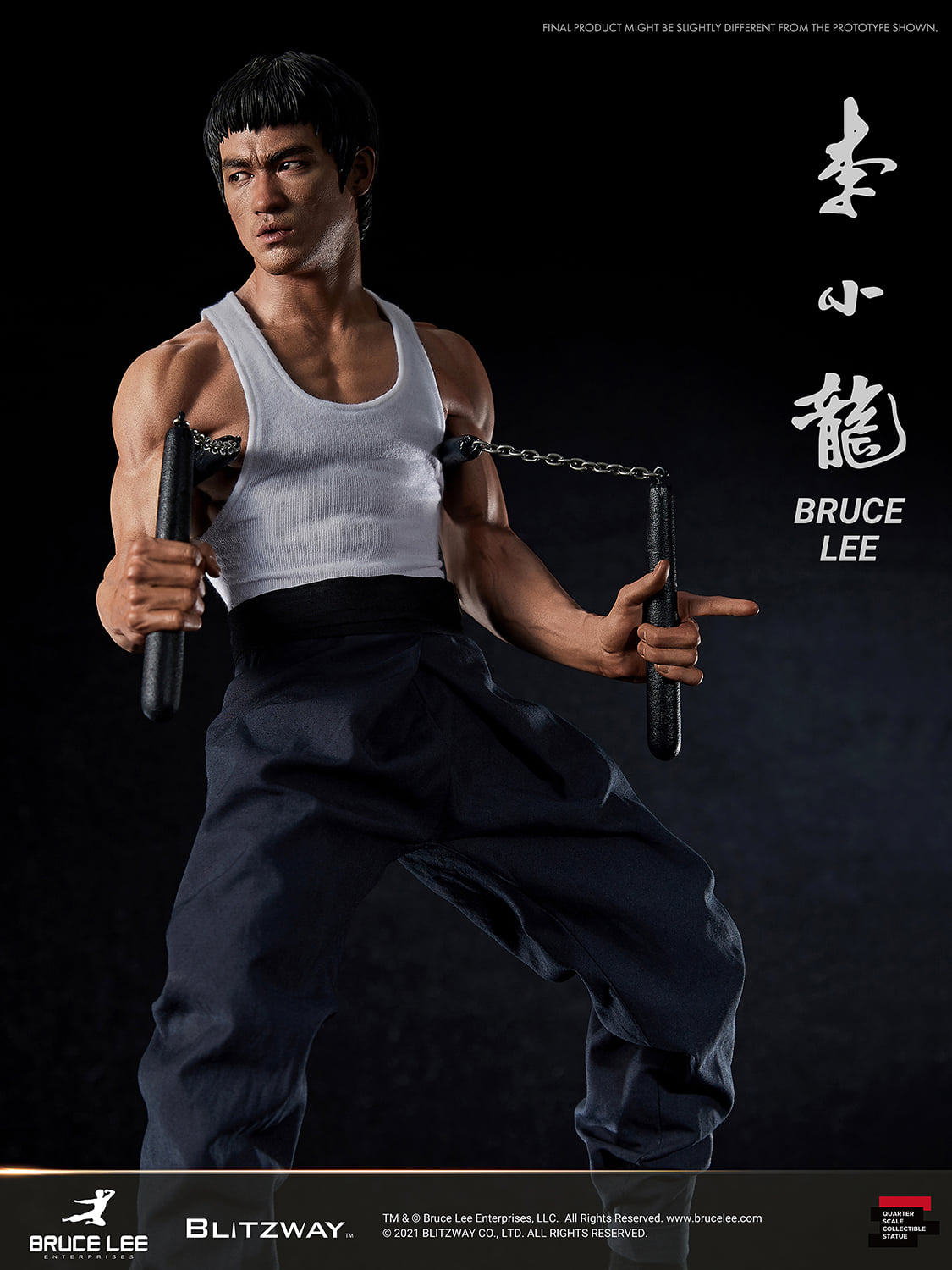 [สั่งจอง]Blitzway BW-SS-20901 1/4 : Bruce Lee Tribute Statue - ver. 4