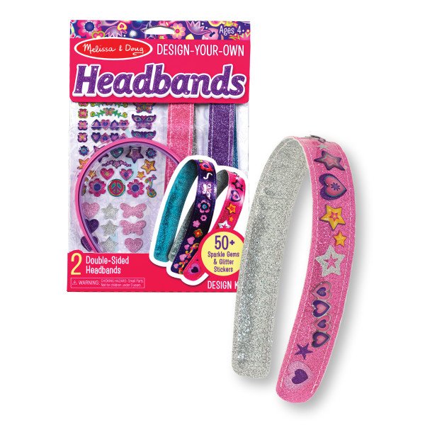 ชุดประดิษฐ์ทำที่คาดผม Melissa & Doug DIY Headbands ของเล่นเสริมพัฒนาการ, ของเล่น