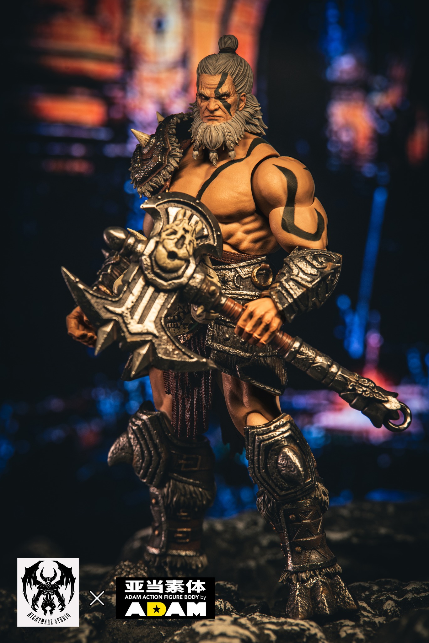 [สั่งจอง] Nightmare Studio 1/12 : Barbarian Berserker