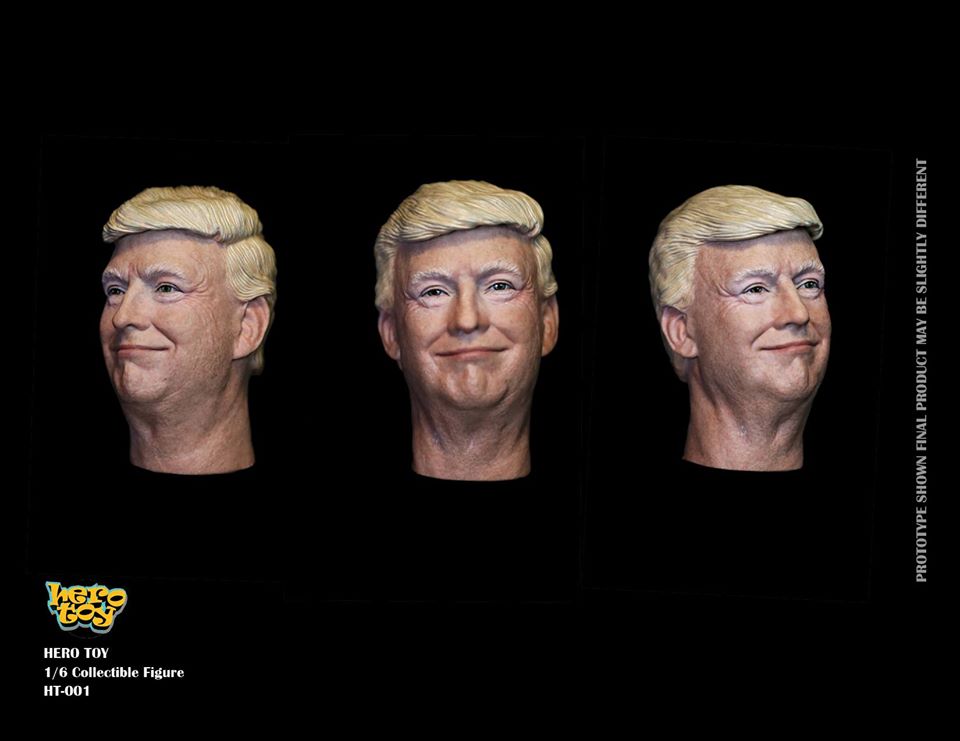 [สั่งจอง]HeroToy 1/6 HT001-HT002 (Box Figure/Set 2 Head Sculpt) – The President .