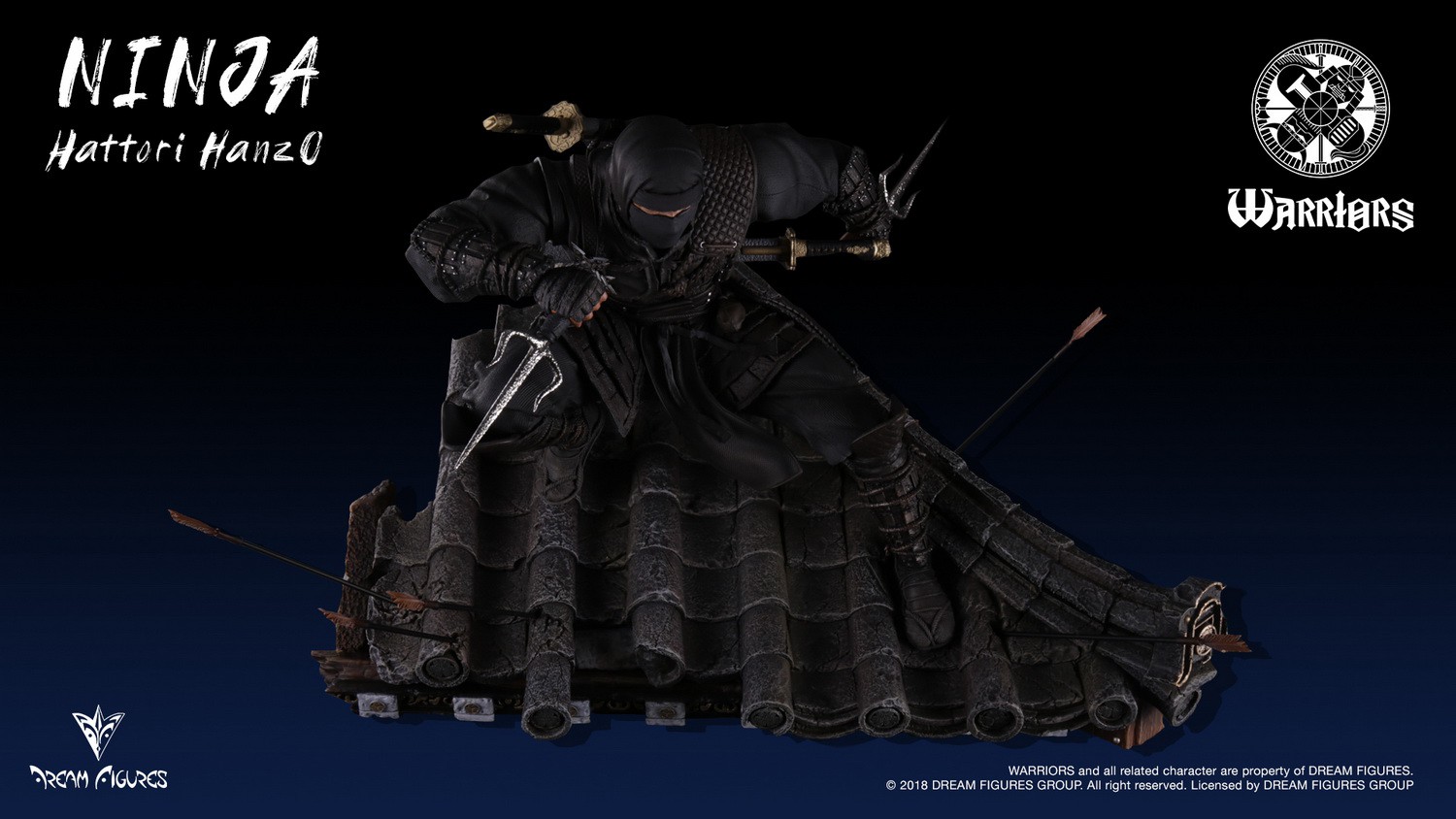 [สั่งจอง]Dream Figures 1/4 Scale - WARRIORS: NINJA HATTORI HANZO