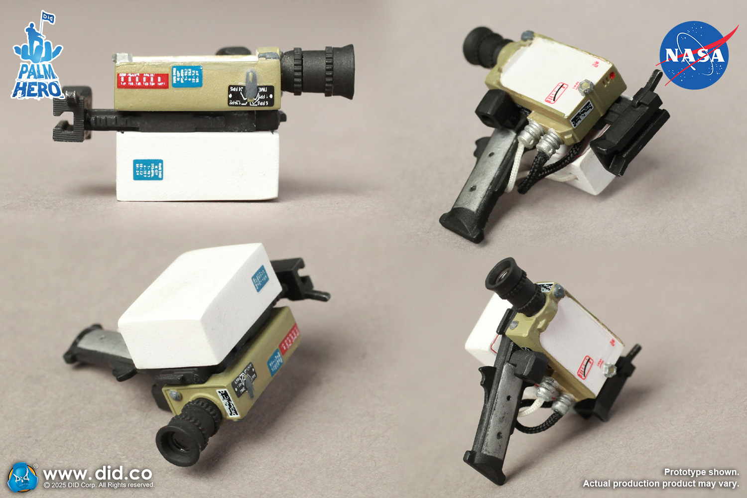 [สั่งจอง]DID 1/12 Palm Hero Series : APOLLO 11 ASTRONAUTS