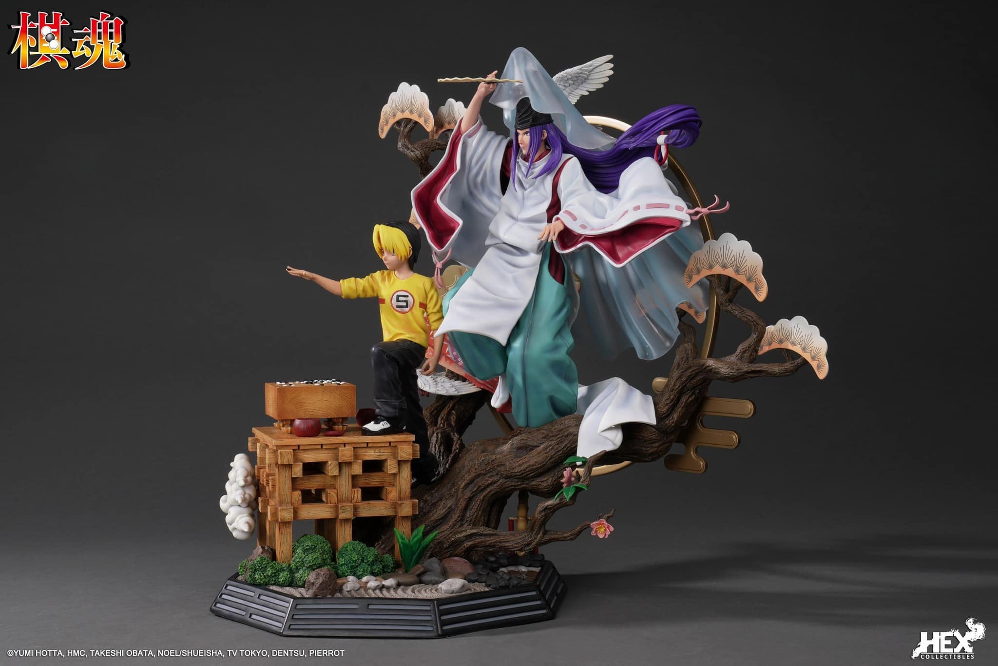 [สั่งจอง]HEX Collectibles 1/6 : Hikaru no Go-Shindou Hikaru & Fujiwara no Sai: The Divine Move