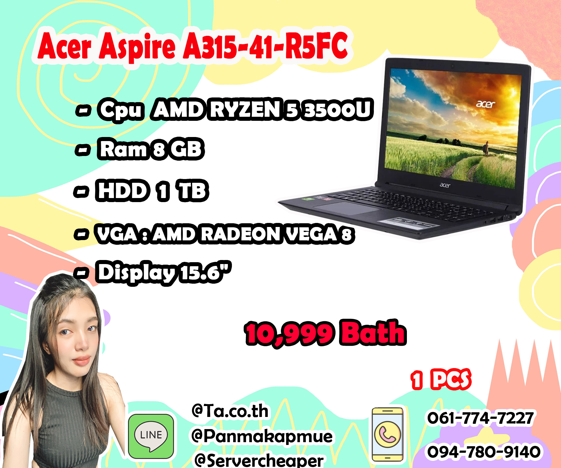 Acer Aspire A315-41-R5FC