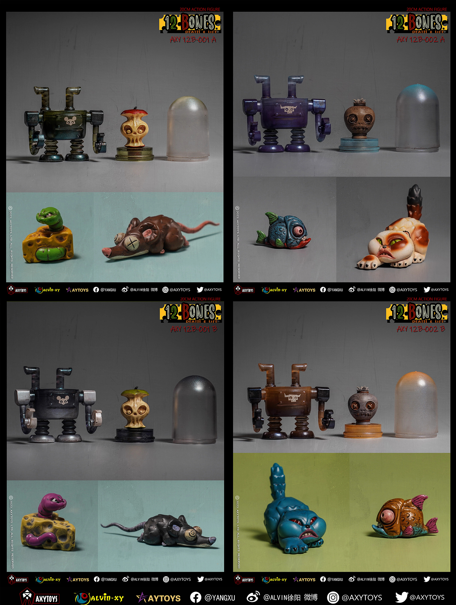 [สั่งจอง] AXYTOYS 12 BONES 1/12