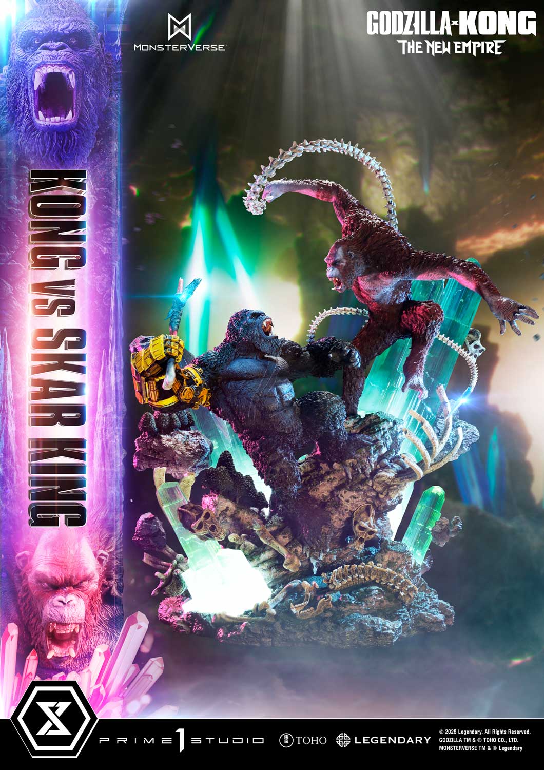[สั่งจอง]Prime 1 Studio UDMGXK-02: Kong vs Skar King (Godzilla x Kong: The New Empire)