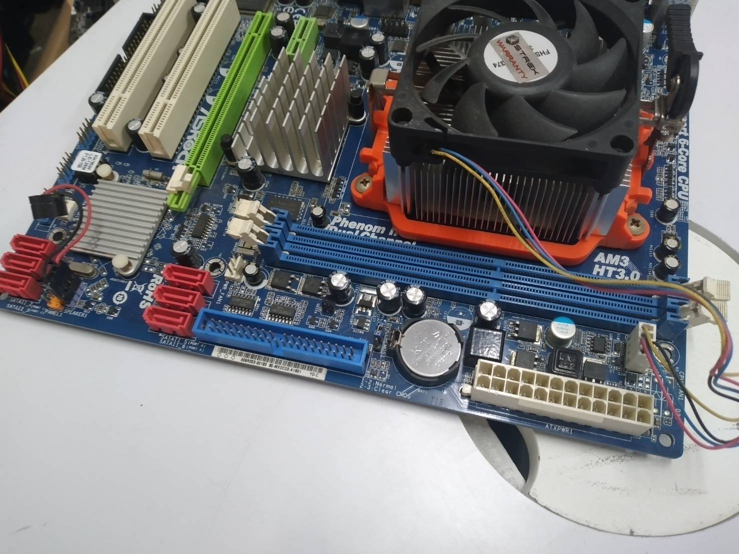 M3A785GM-LE/128M พร้อม CPU AMD X2 270