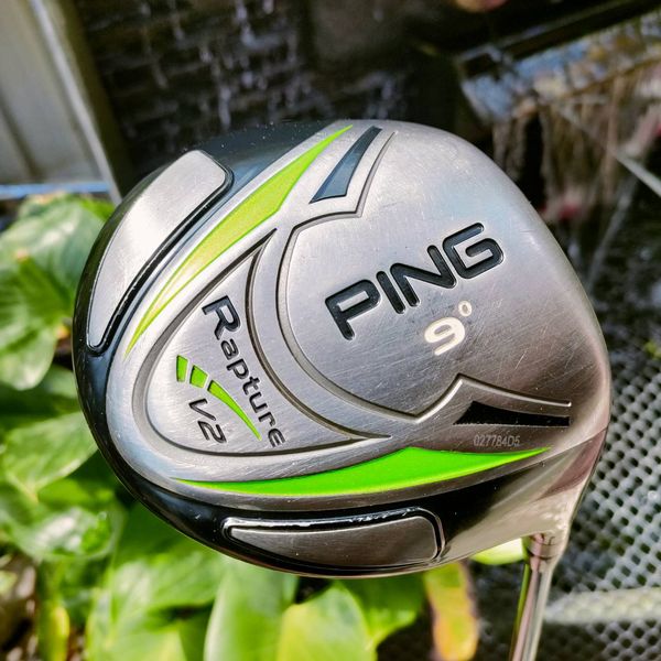 Driver PING Rapture V2 องศา9 ก้าน DIMANA Kai'Li FLEX R วัสดุสุดพรีเมี่ยม หน้าเด้งมาก ตีง่าย ตีไกล ไม้กอล์ฟพรีเมี่ยมมือสอง ของแท้ By NakaraLuxurious
