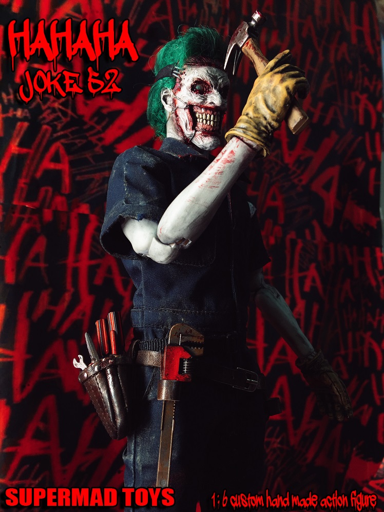 [สั่งจอง]SUPERMAD TOYS HaHaHa Joke 52 1:6 custom made action figure
