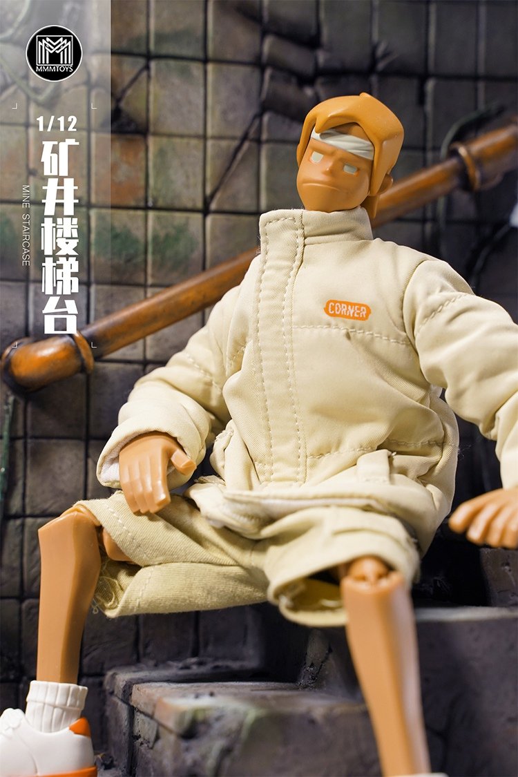[สั่งจอง]mmmtoys M2206 1/12 : Mine Staircase