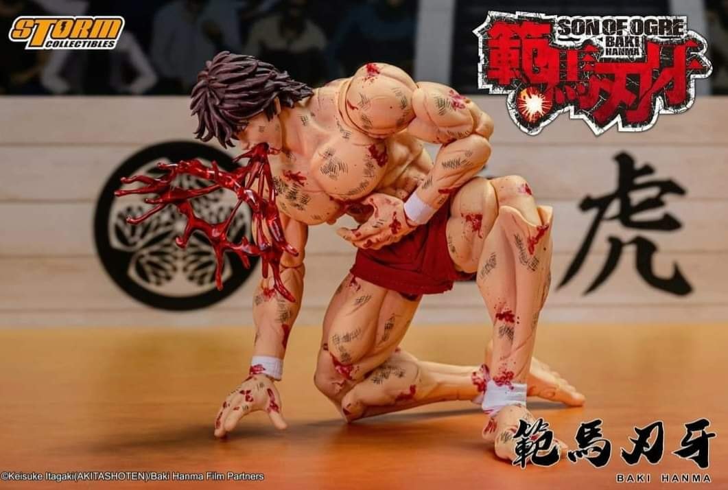 [สั่งจอง]Storm toys STORMAPF01 1/12 : Hanma Baki Bloody Version