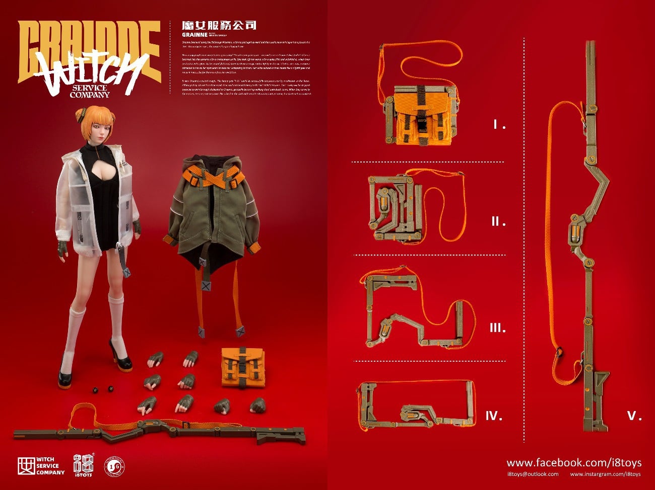 [สั่งจอง]i8TOYS 501S613 1/6 : Serene Hound Troop Figure - Grainne