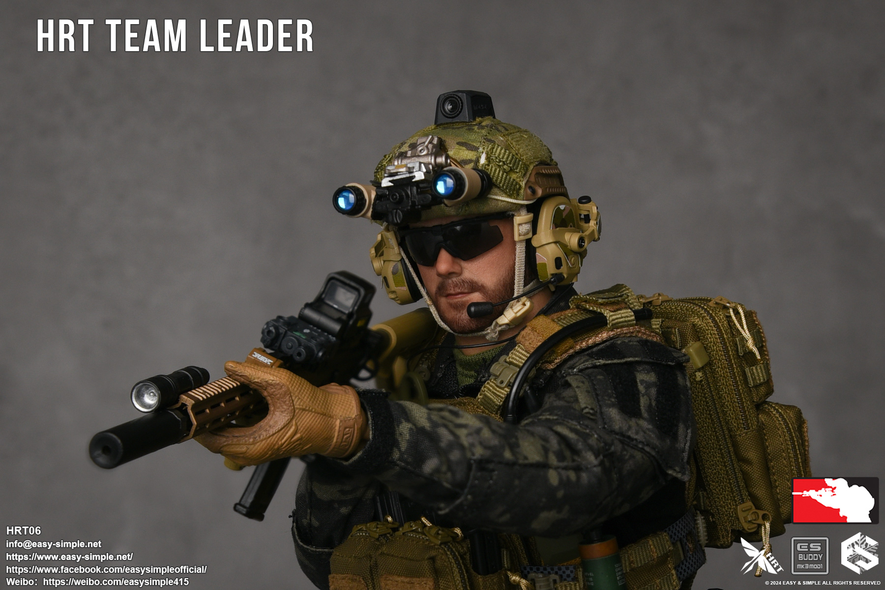 [สั่งจอง]Easy&Simple HRT06 1/6 : HRT TEAM LEADER