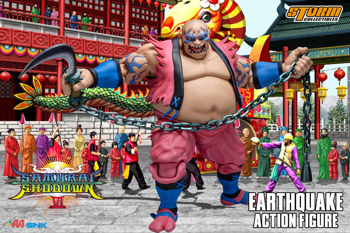 [สั่งจอง]Storm Toys SNSS05 1/12 : Samurai Shodown VI EARTHQUAKE