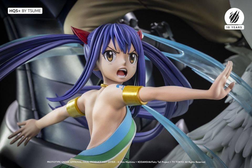 [สั่งจอง]Tsume Art HQS+ 1/4 Statue : Gajeel & Wendy (Fairy Tail)