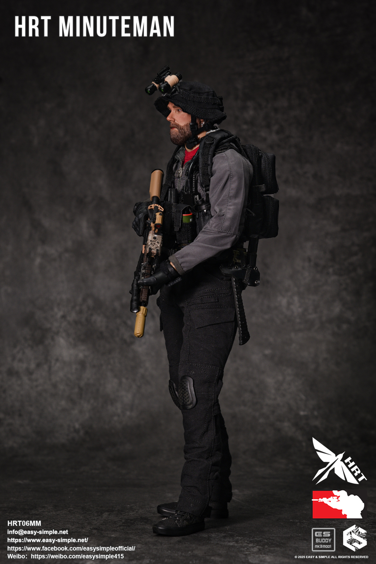 [สั่งจอง]HRT Minuteman HRT06MM 1/6 : ShotShow 2025 Exclusive