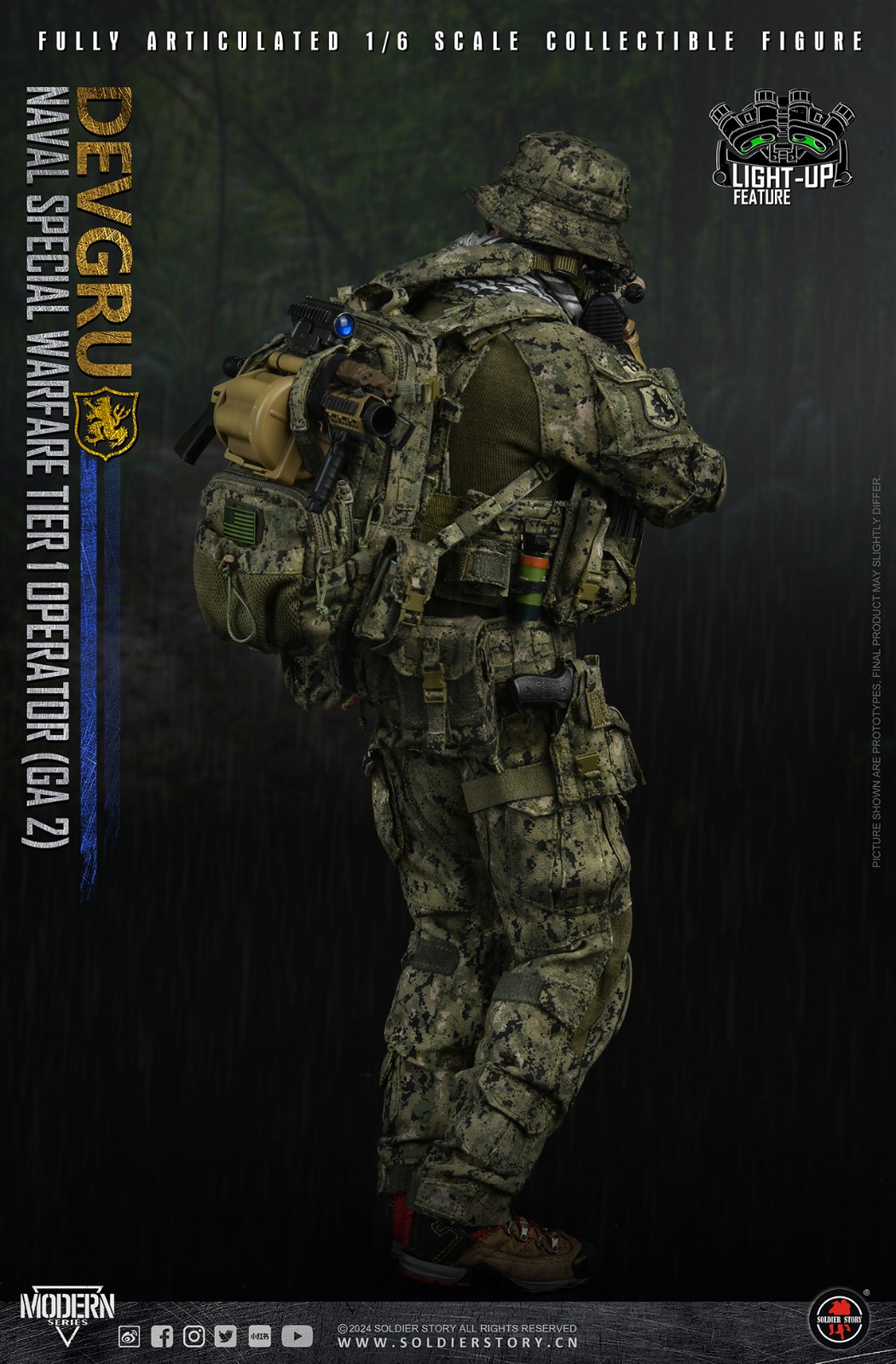 [สั่งจอง]SOLDIER STORY 1/6 : Naval Special Warfare Tier 1