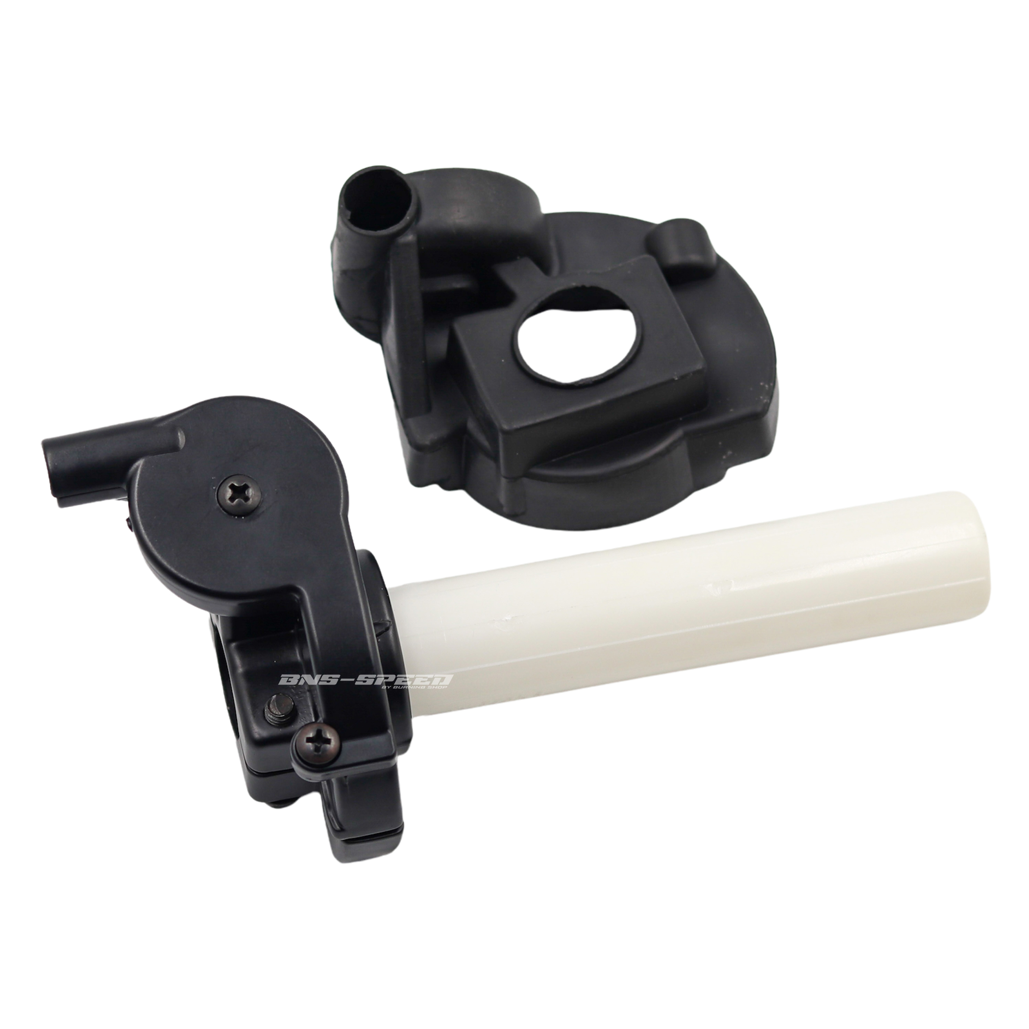 ประกับคันเร่งทรง YZ125 สายเดี่ยว (อลูมิเนียม) เกรด A