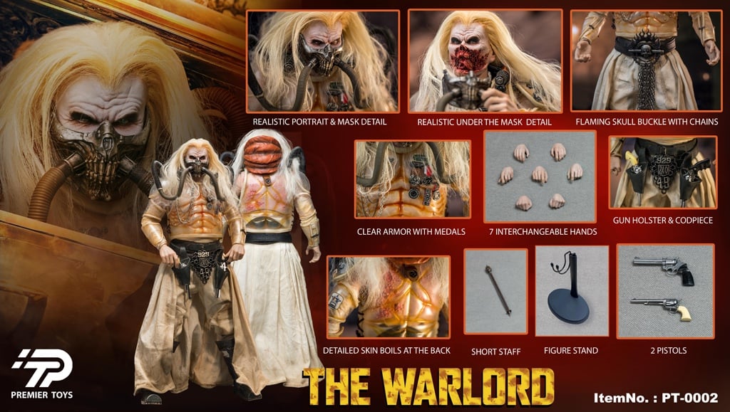 [สั่งจอง]PREMIER TOYS PT-0002 1/6 : The Warlord