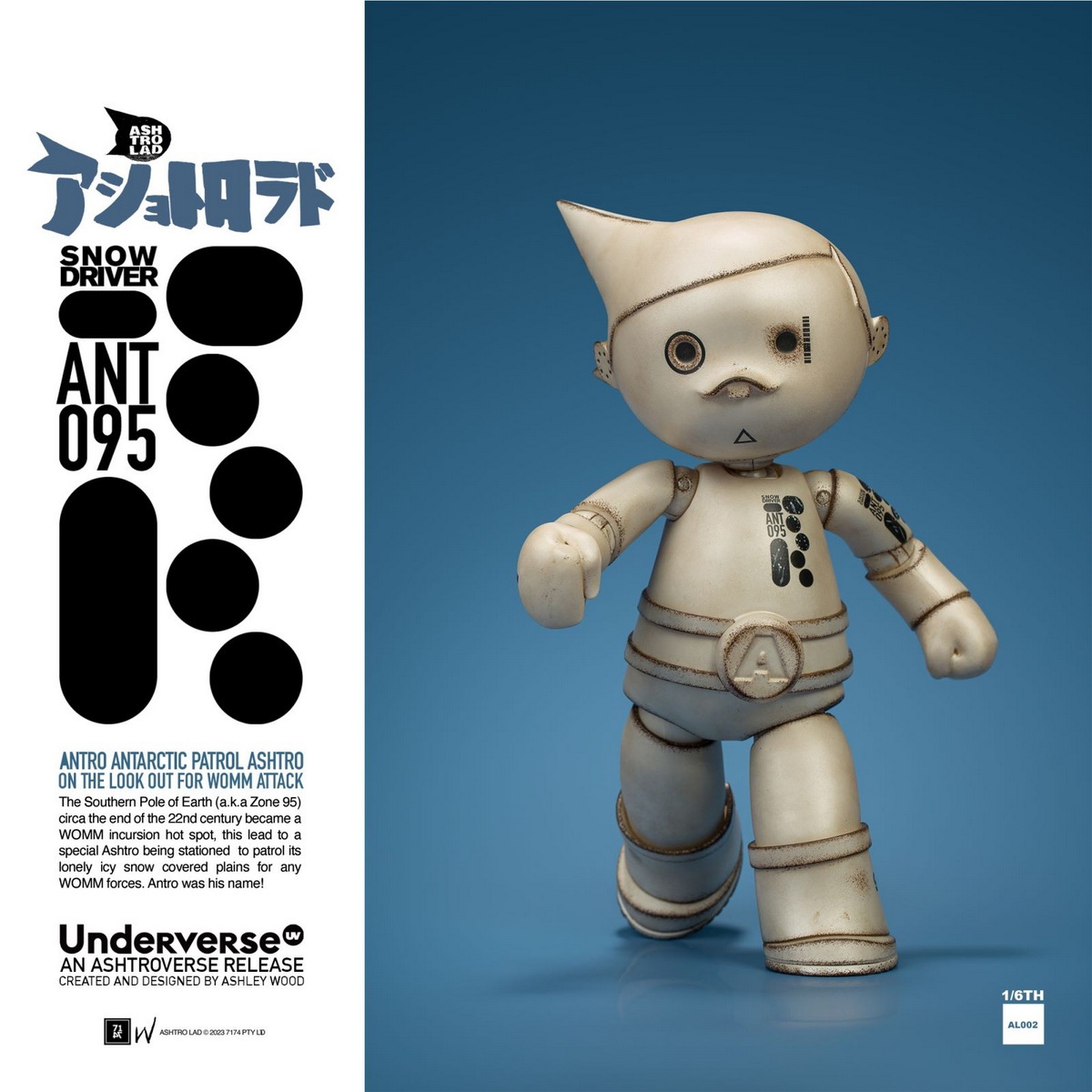 [สั่งจอง] Underverse ASHTROVERSE 8" : ANTRO ARCTIC PATROL ASHTRO LAD // SNOW DRIVER