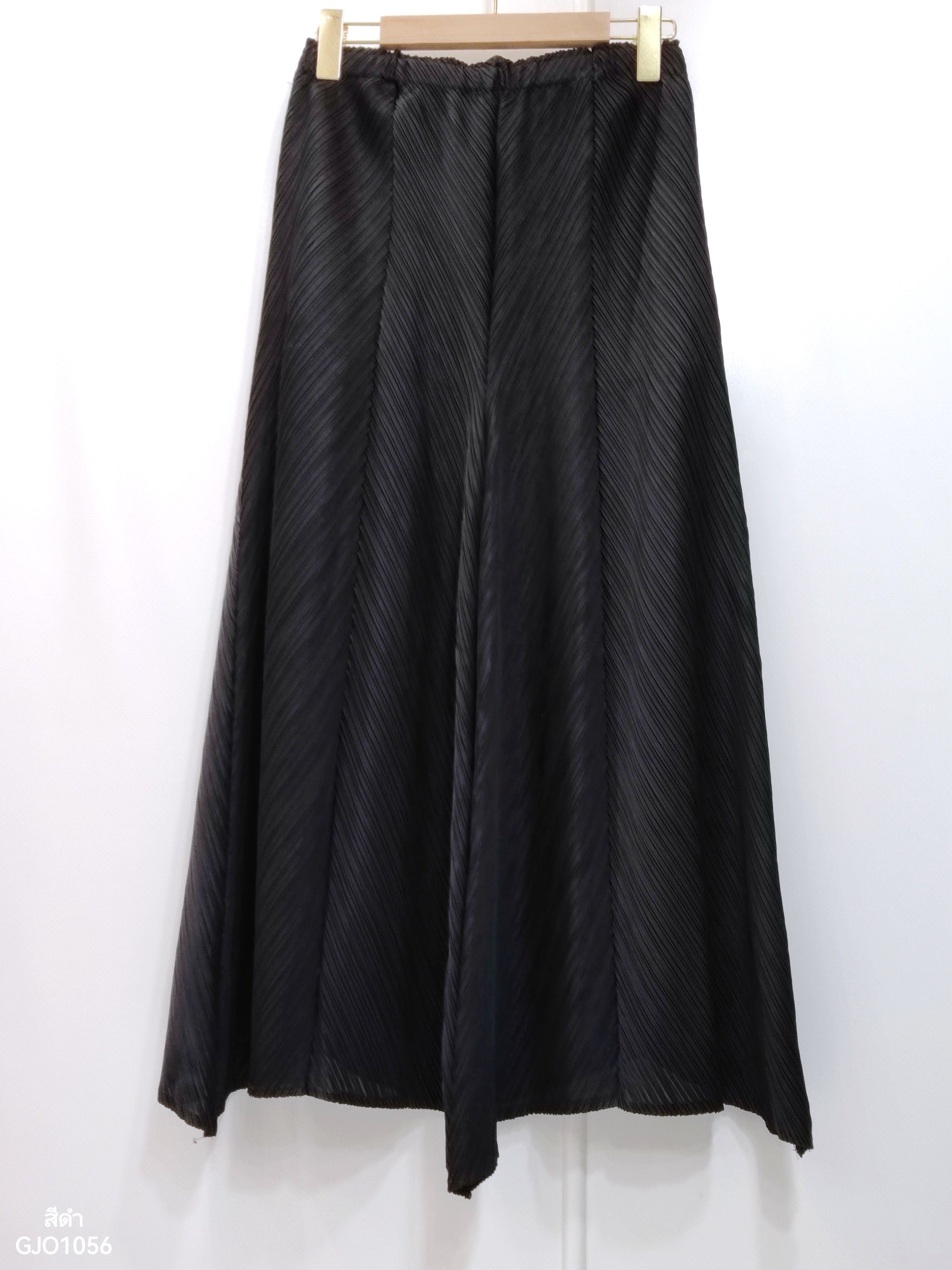 ปรับราคาลง20%!! ยาว 35 นิ้ว! 2MUAY รุ่น GJO1056 กางเกงพลีทคุณภาพ FLARE PLEATED PANTS 10 สี FREE SIZE