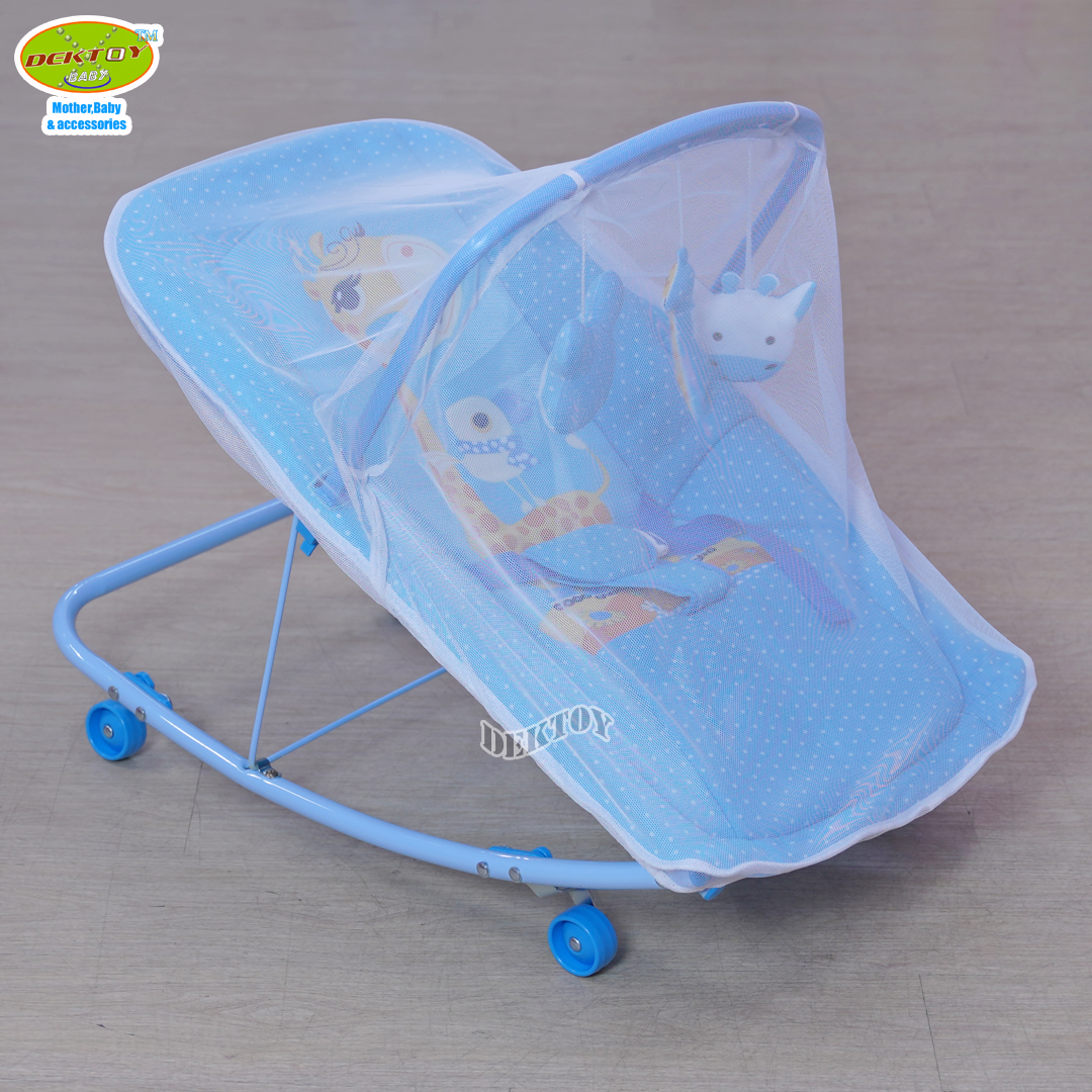 Cradleworld เครเดิล เวิลด์ เปลโยกเด็กมีมุ้ง มีของเล่น C152